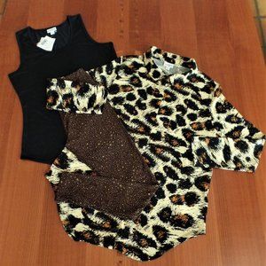 LULAROE! M- VALENTINA SHIRT, TANK TOP & OS-LEGGING